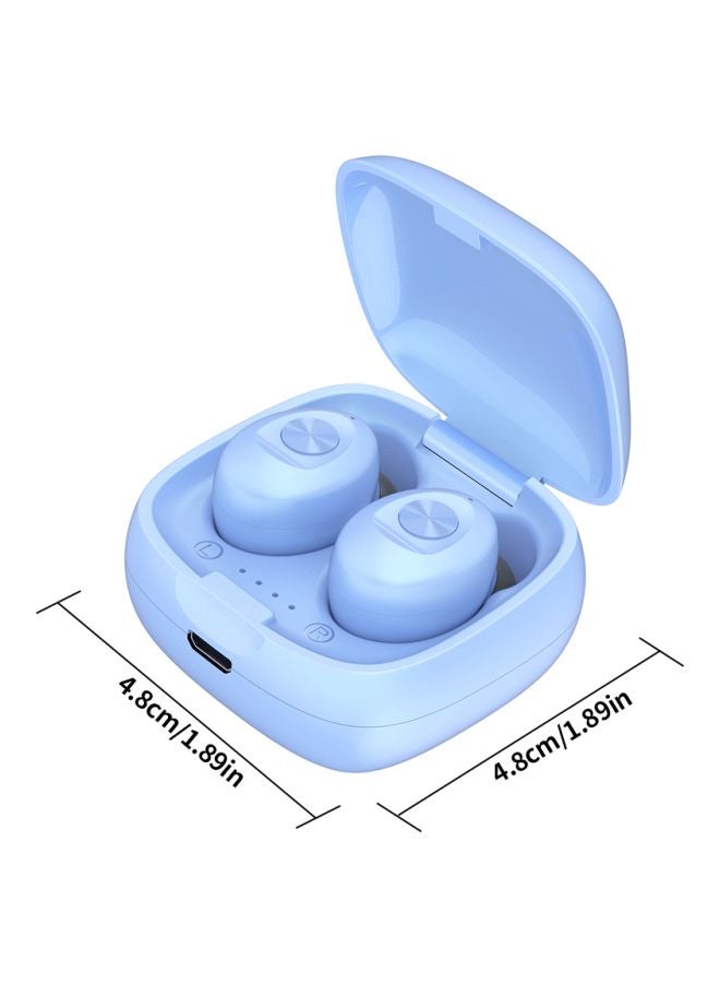 بيوينتي سماعة رأس لاسلكية تعمل بتقنية البلوتوث أزرق - Image 3