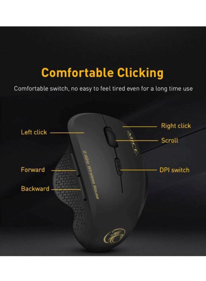 Beauenty Wireless Optical Mouse Black - Image 2
