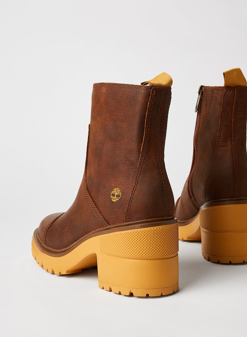 Timberland - Silver Blossom Side Zip Boots BUCKTHORN BROWN - Image 1