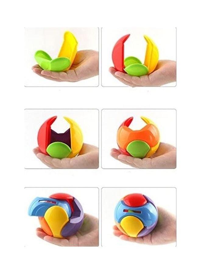 Plastic Bricks Hand Grasping Ball Puzzle Toy 10x10x10cm - Image 4