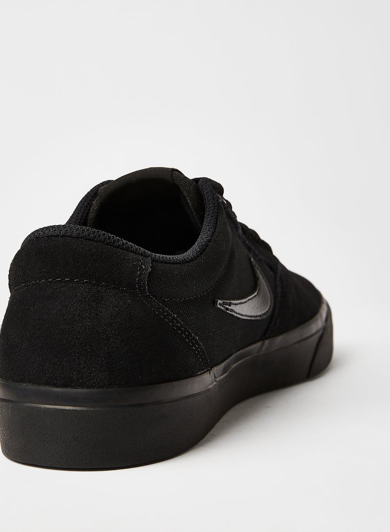 SB Chron Solarsoft Skate Shoes Black