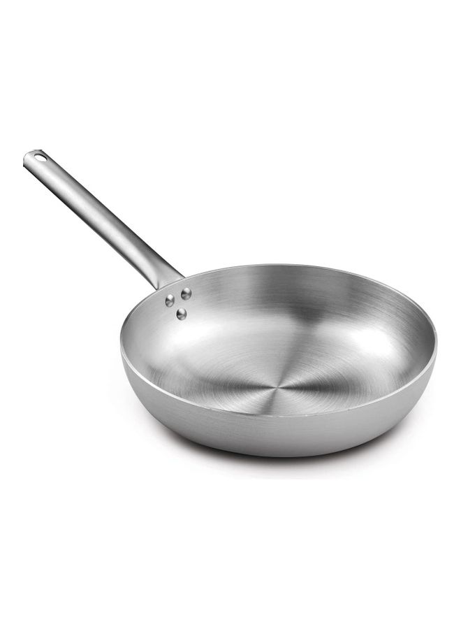 Aluminum Frying Pan Silver 26cm