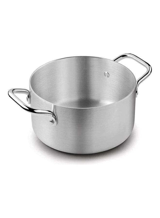 Aluminum Cookware Pan Silver 20cm