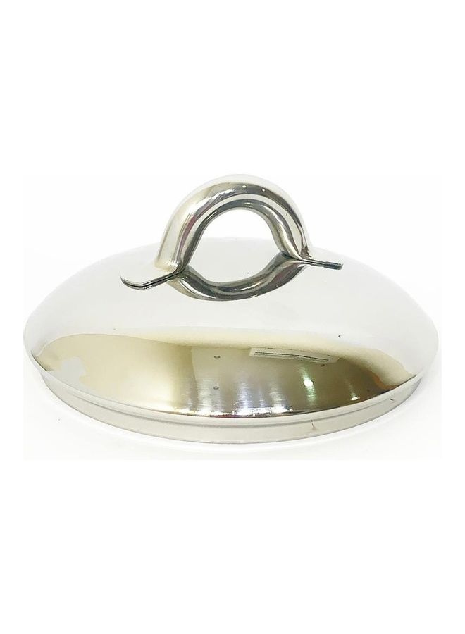 Pot Cover Lid Silver 18cm