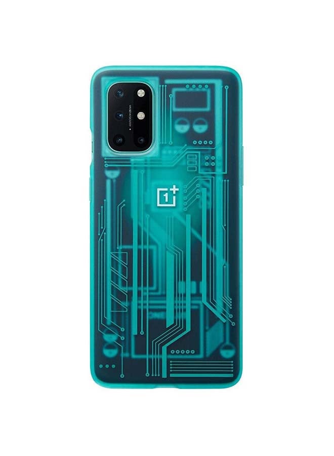 OnePlus 8T Quantum Bumper Case Cyborg Cyan