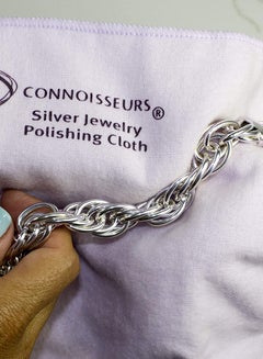 CONNOISSEURS Polishing Cloth Jewelry Cleaner Multicolour 11x14inch  - Image 4
