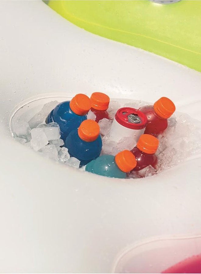 بست واي عوامة يونيكورن آيلاند ضخمة للاسترخاء في حوض السباحة 5.9x4.04متر - Image 2