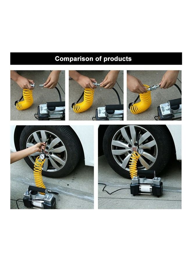 Roca 2 Cylinder Air Compressor With Truck Tire Pump with Tool Kit  - Image 3