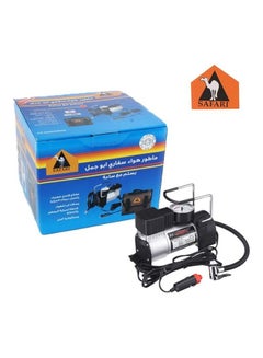 Safari Car Air Compressor Portable Metal Single Cylinder Auto Inflator Pump  - Image 1