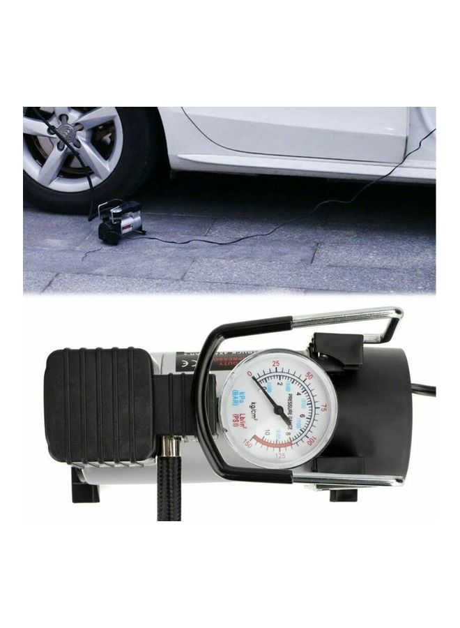 Safari Car Air Compressor Portable Metal Single Cylinder Auto Inflator Pump - Image 5