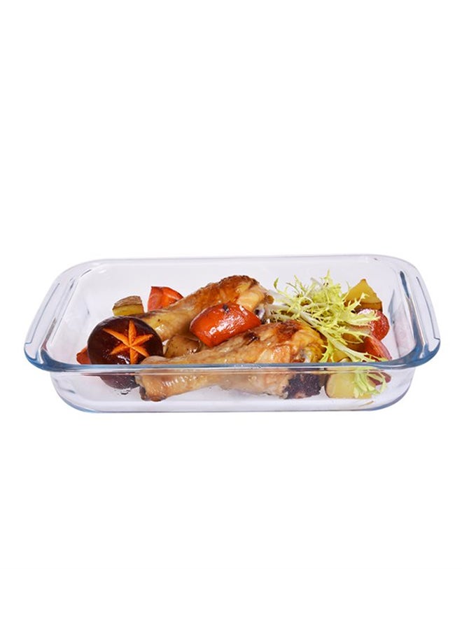 TALIONA Rectangle Glass Baking Dish Clear 2.2Liters - Image 4