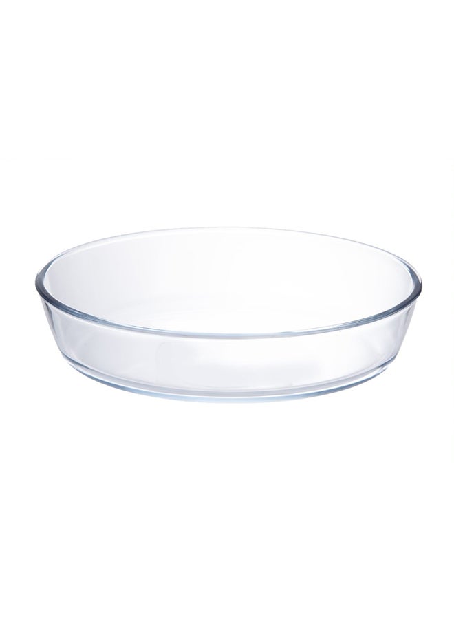 TALIONA - Oval Glass Baking Dish Clear 20.7x13.7cm - Image 1