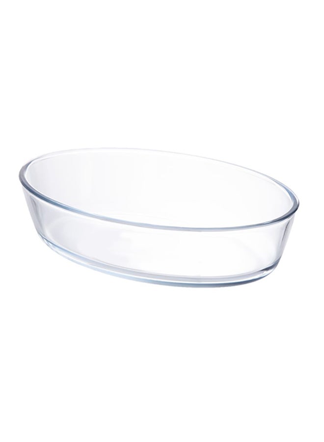 TALIONA Oval Glass Baking Dish Clear 2.4Liters - Image 2