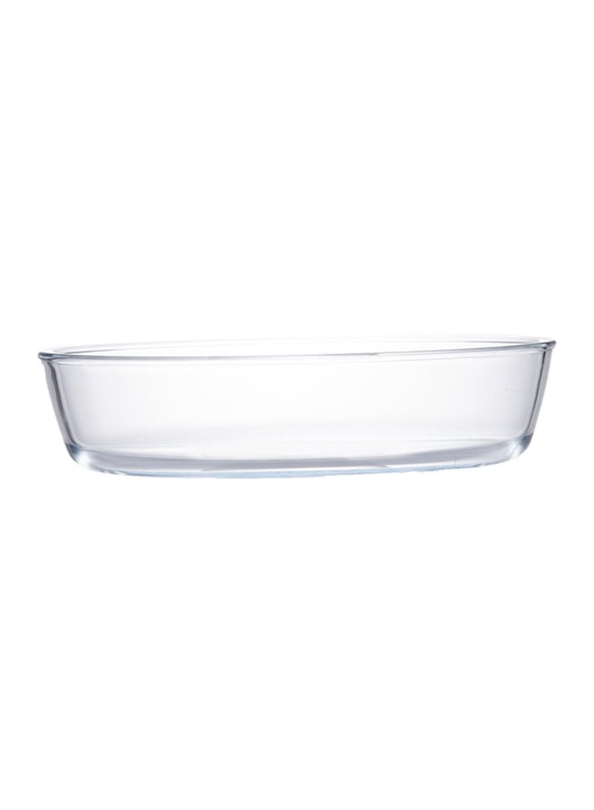 TALIONA - Oval Glass Bakeware Dish Clear 4Liters - Image 1