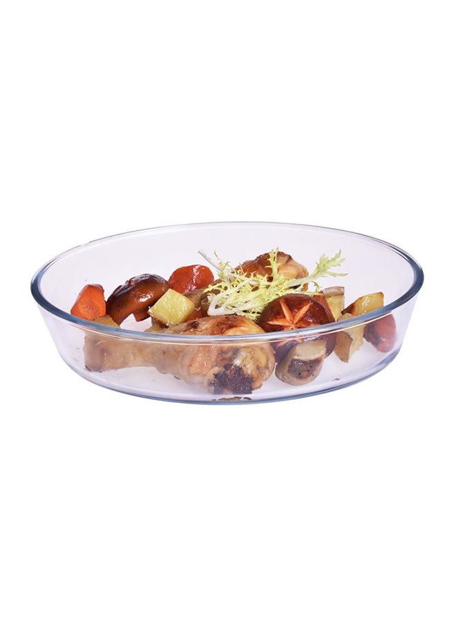 TALIONA - Oval Glass Bakeware Dish Clear 4Liters - Image 1