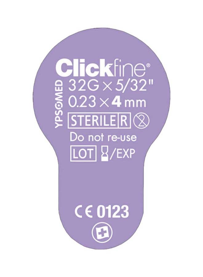 Clickfine - 100-Piece Diamond Tip Insulin Pen Needle - Image 1