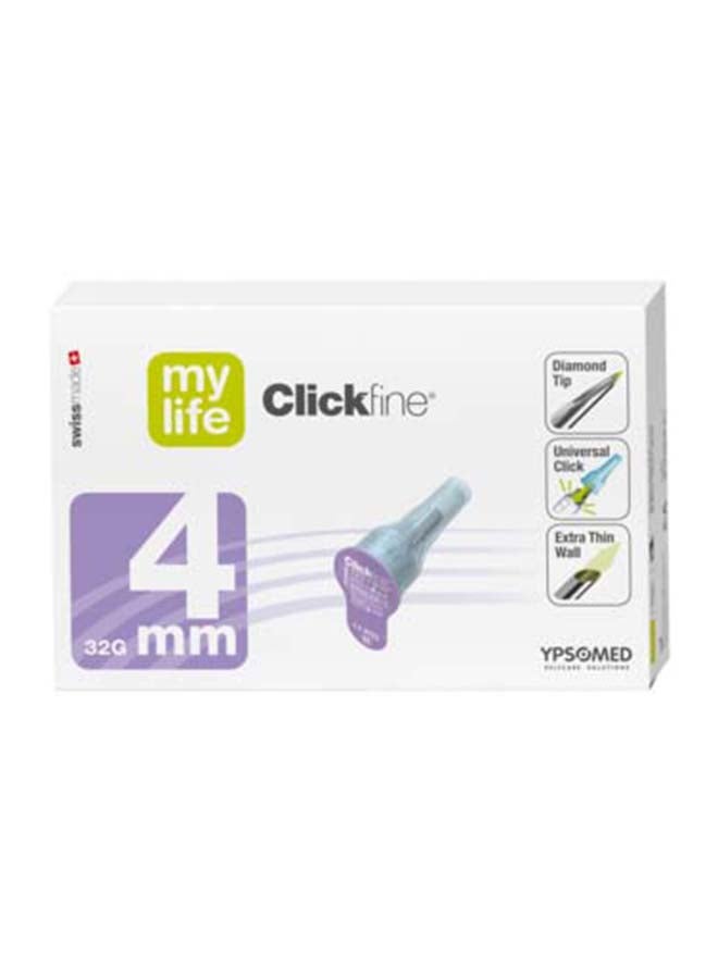 Clickfine - 100-Piece Diamond Tip Insulin Pen Needle - Image 1