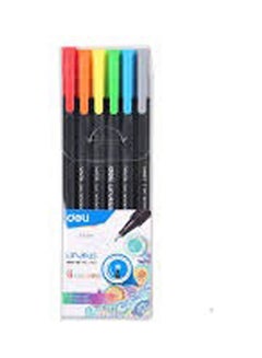 Deli Fine Liner EQ900-06, Fine Liner  Tip: 1-5mm" (1 PCS) colour may vary