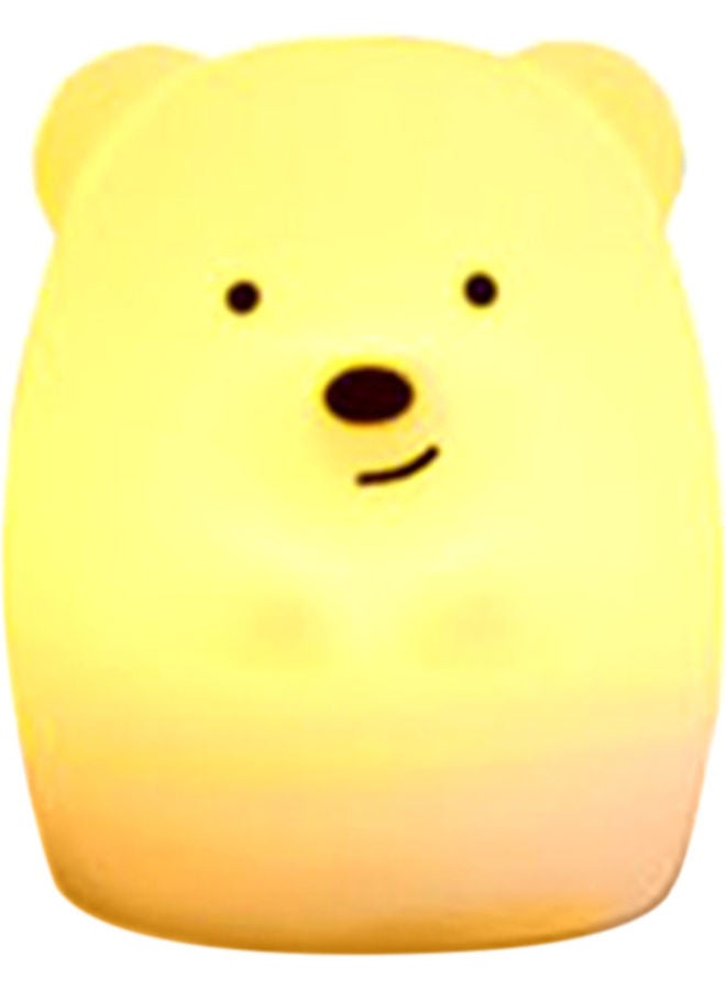 Generic - Lovely LED Tapping Light Lamp with Remote Control Yellow - Image 1