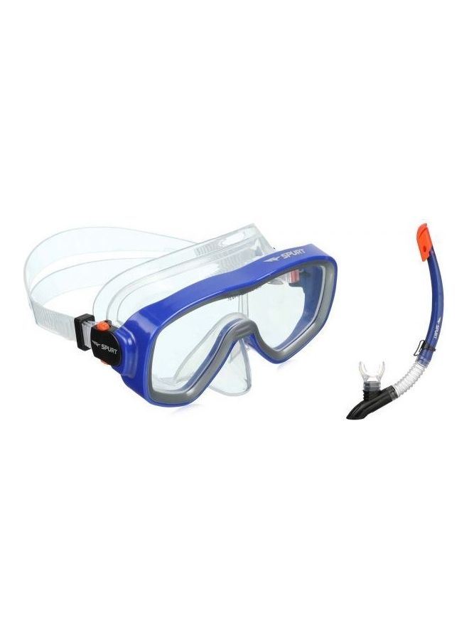 Spurt Snorkeling Mask With Tube  (Silicon)   2.0 Piece - Image 2
