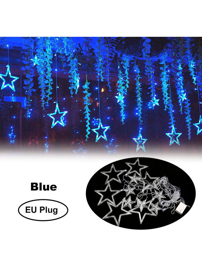 شريط إضاءة LED على شكل نجوم أزرق 