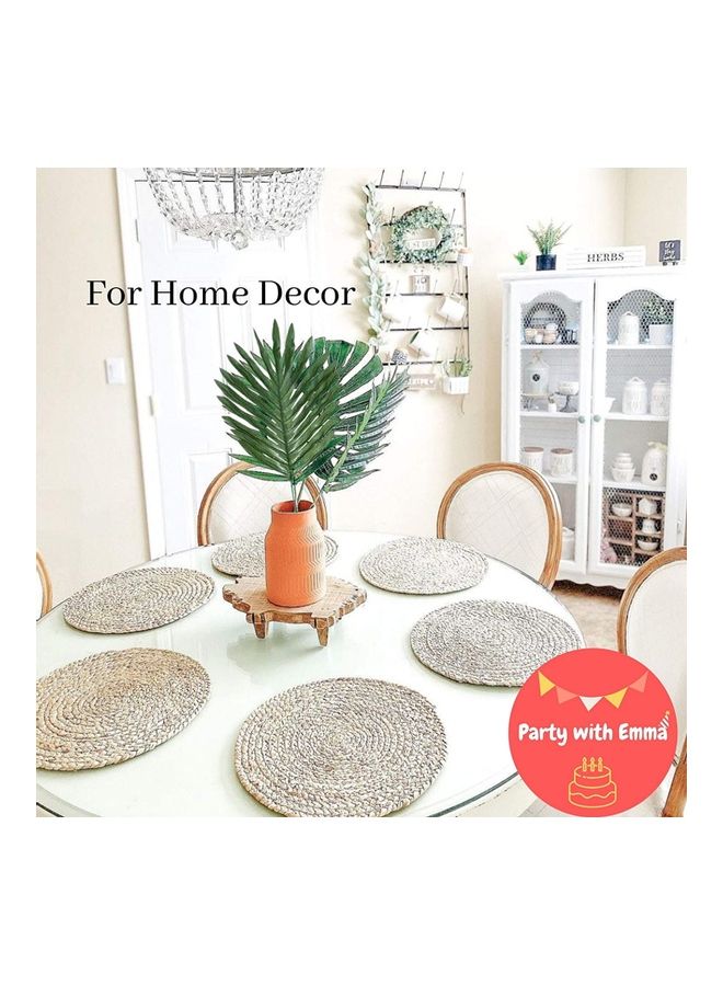 Party with Emma 66-Piece Artificial  Palm And Tropical Leaves Green  - Image 5