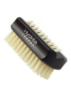 Hydrea London Dual Sided Rosewood Nail Brush Black/White 50grams 