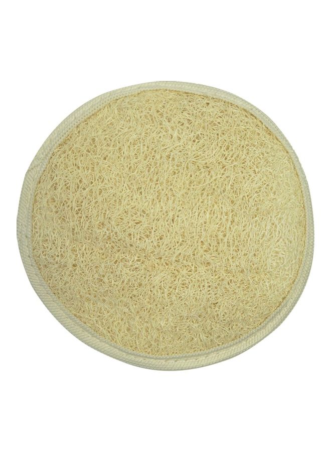 Hydrea London Egyptian Loofah Exfoliating Face And Body Pad Beige 10grams - Image 1