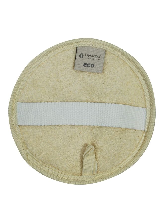 Hydrea London Egyptian Loofah Exfoliating Face And Body Pad Beige 10grams - Image 2