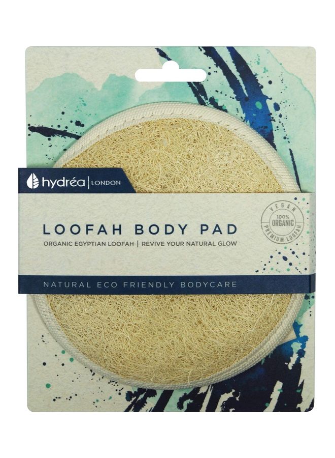Hydrea London Egyptian Loofah Exfoliating Face And Body Pad Beige 10grams - Image 3