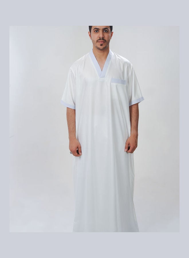 كندورة عصرية مريحة للمنزل أبيض - v1617533467/N46042181V_2