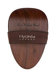Hydrea London Walnut Wood Exfoliating Wet Palm Brush Brown/Beige 50grams  - Image 2