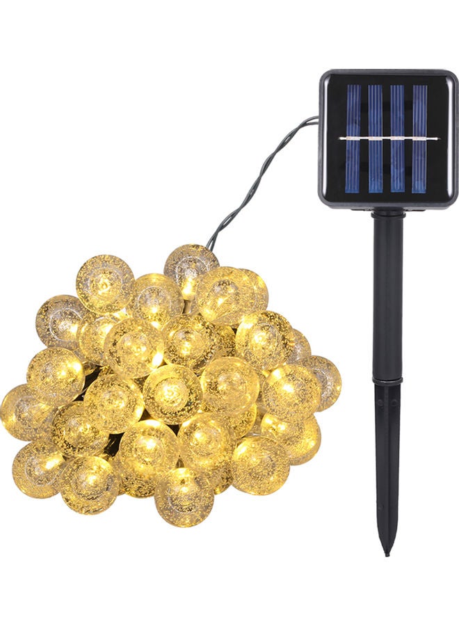 تومشاين حبل إضاءة LED يعمل بالطاقة الشمسية أبيض دافئ  - Image 1