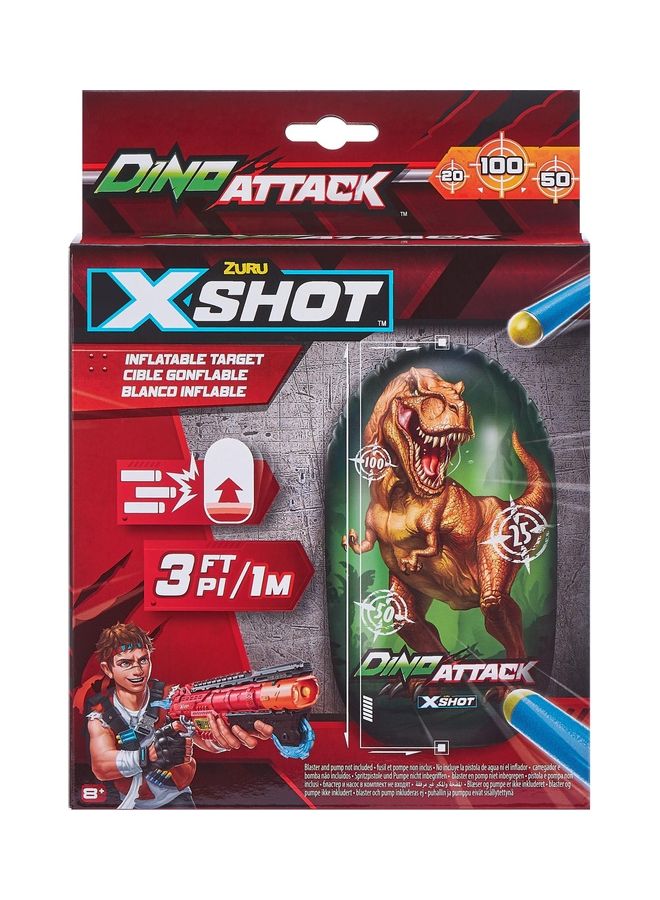 Zuru X-Shot X-Shot - Dino Attack-Inflatable Dino Target 1meter  - Image 1