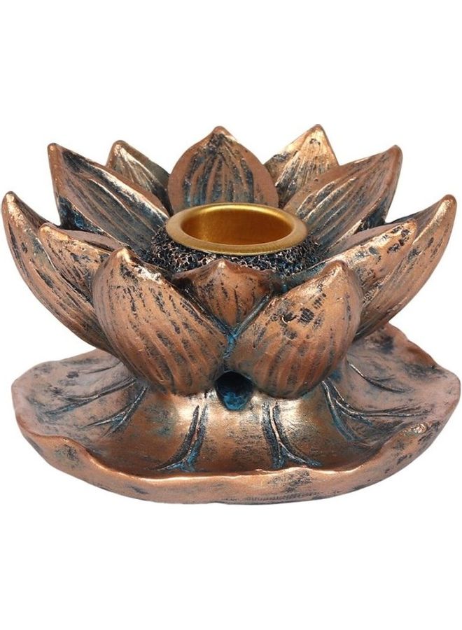 Lotus Backflow Incense Burner Brown/Black 30grams - Image 2