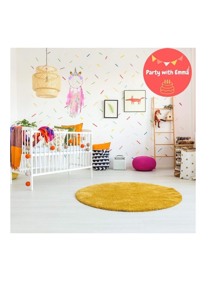 بارتي ويذ إيما صائدة أحلام على شكل يونيكورن متعدد الألوان 20x72سم - Image 4