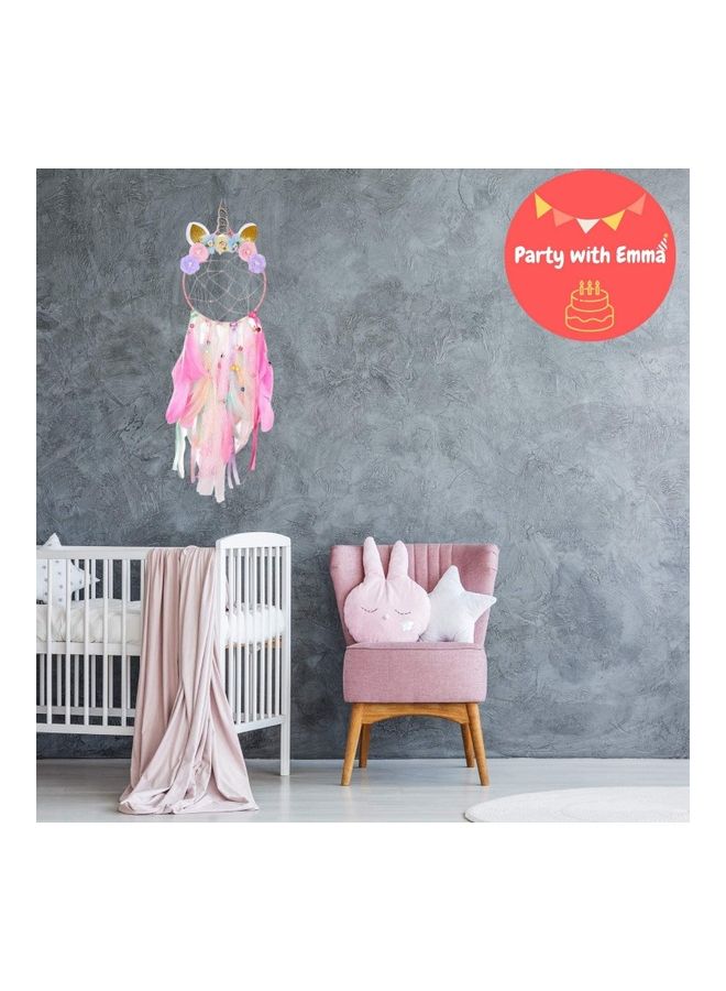 بارتي ويذ إيما صائدة أحلام على شكل يونيكورن متعدد الألوان 20x72سم - Image 5