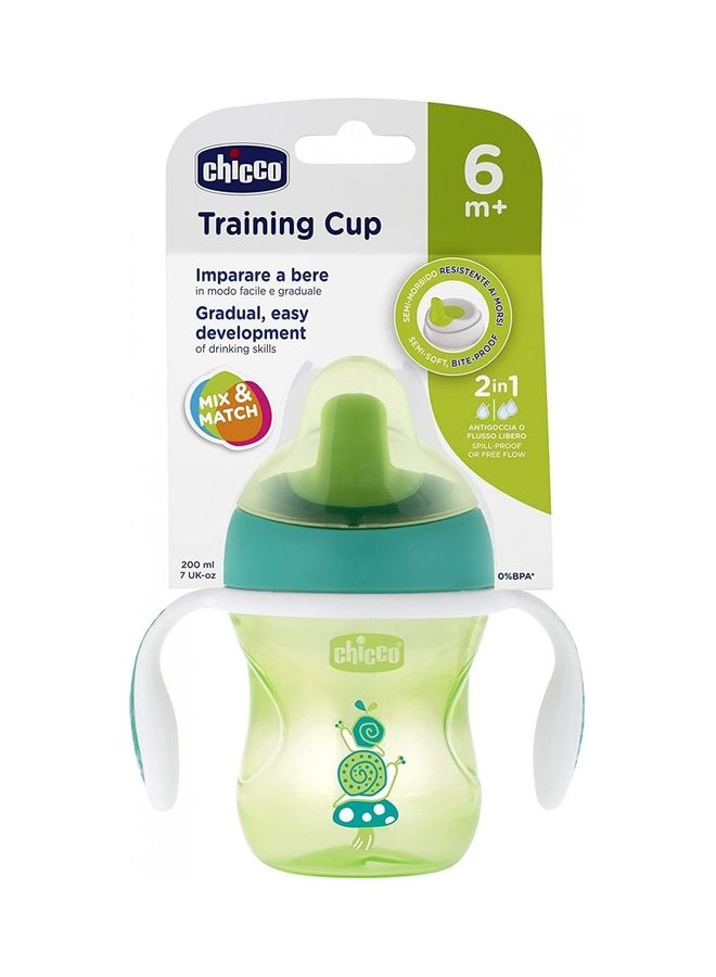 Chicco Training Cup 6Μ+ 200ML Green  - Image 1