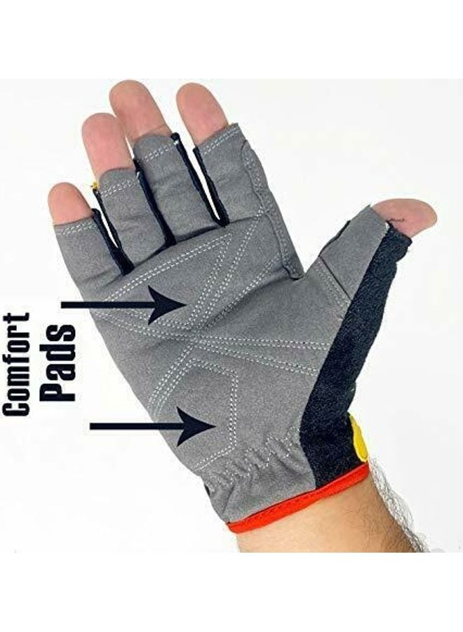 All Purpose Working High Performance Gloves Flex Grip Multicolour 10.83x5.75x1.65cm