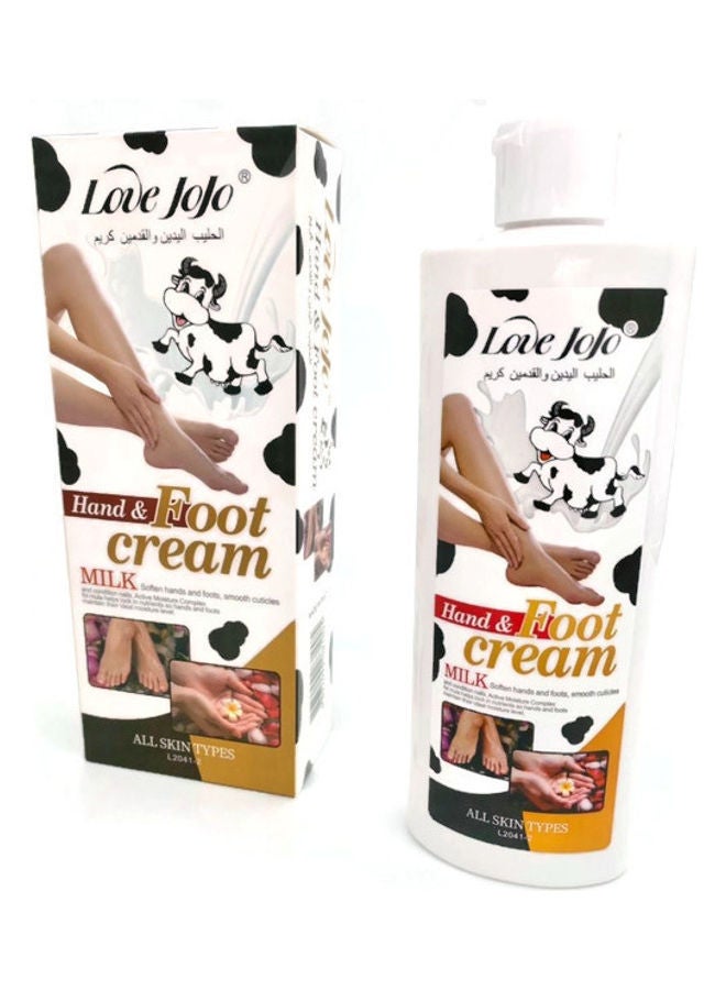 Generic Hand And Foot Cream With Milk White 300ml  - Image 2