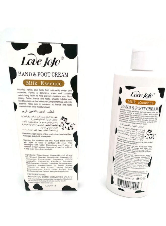 Generic Hand And Foot Cream With Milk White 300ml  - Image 3