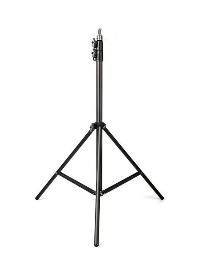 Eachshot Light Stand 78.7In Tripod With 1/4 Screw Head BLack - Image 1