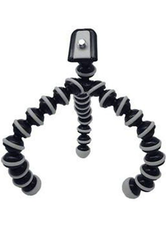 Octopus Portable Flexible Tripod Stand Holder For Iphone Dslr Camera Cell Phone Black/White  - Image 1