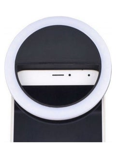 Generic Led Selfie Ring Flash Enhancing Light Beauty Luminous Case For Ios/Android Mobile Phone Black  - Image 2