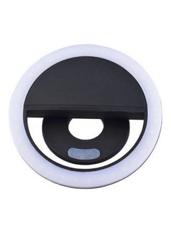 Generic Led Selfie Ring Flash Enhancing Light Beauty Luminous Case For Ios/Android Mobile Phone Black  - Image 1