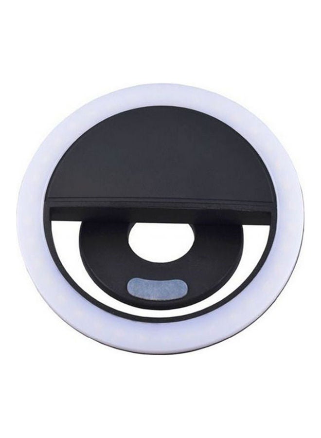 Generic Led Selfie Ring Flash Enhancing Light Beauty Luminous Case For Ios/Android Mobile Phone Black  - Image 1