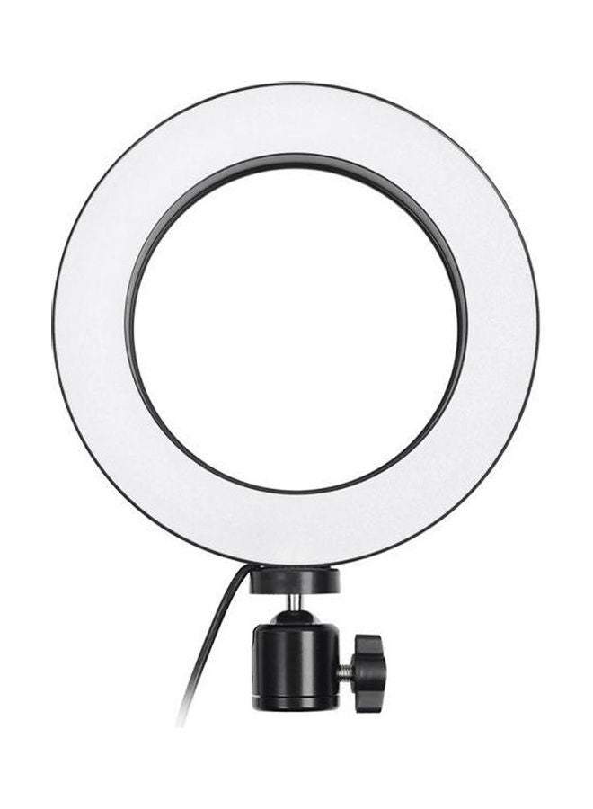 Generic Led Ring Light Video Photography Makeup Camera Smartphone Fill Lamp Black/White  - Image 1
