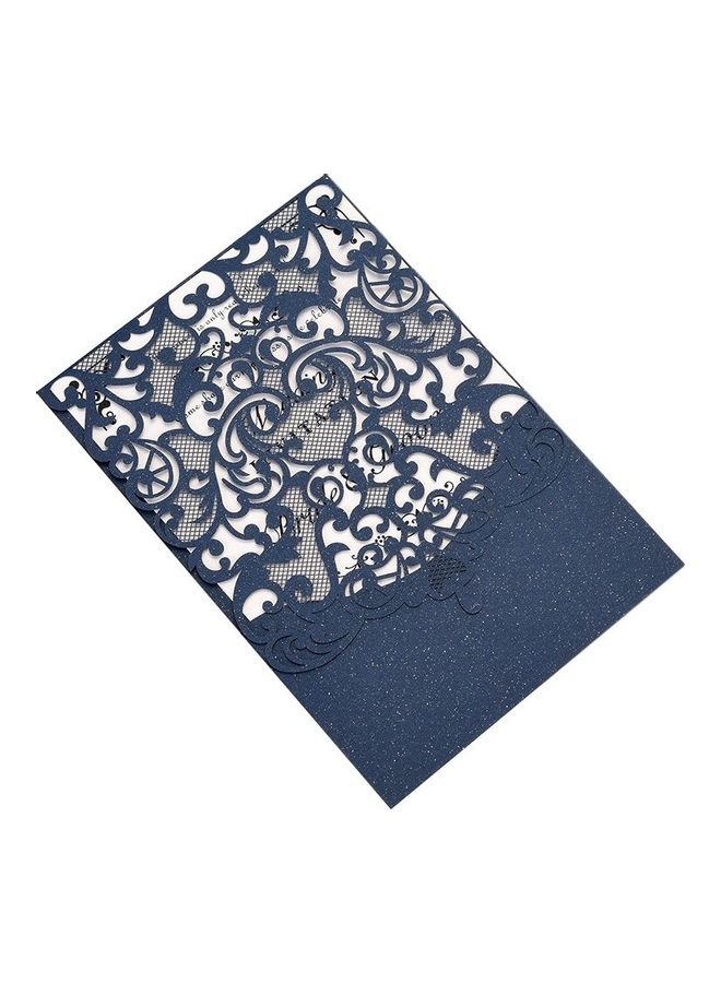 10-Piece Paper Floral Invitation Card Holder Set  - Image 5