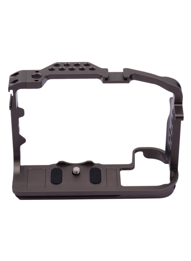 ANDOER Protective Cage With Dual Cold Shoe Mounts Black - Image 1