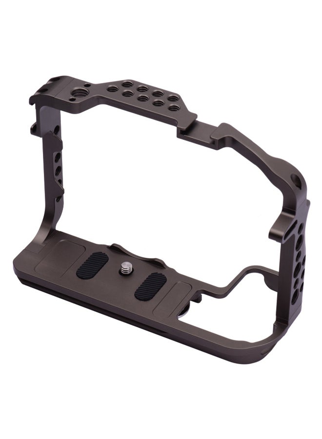 ANDOER Protective Cage With Dual Cold Shoe Mounts Black - Image 3